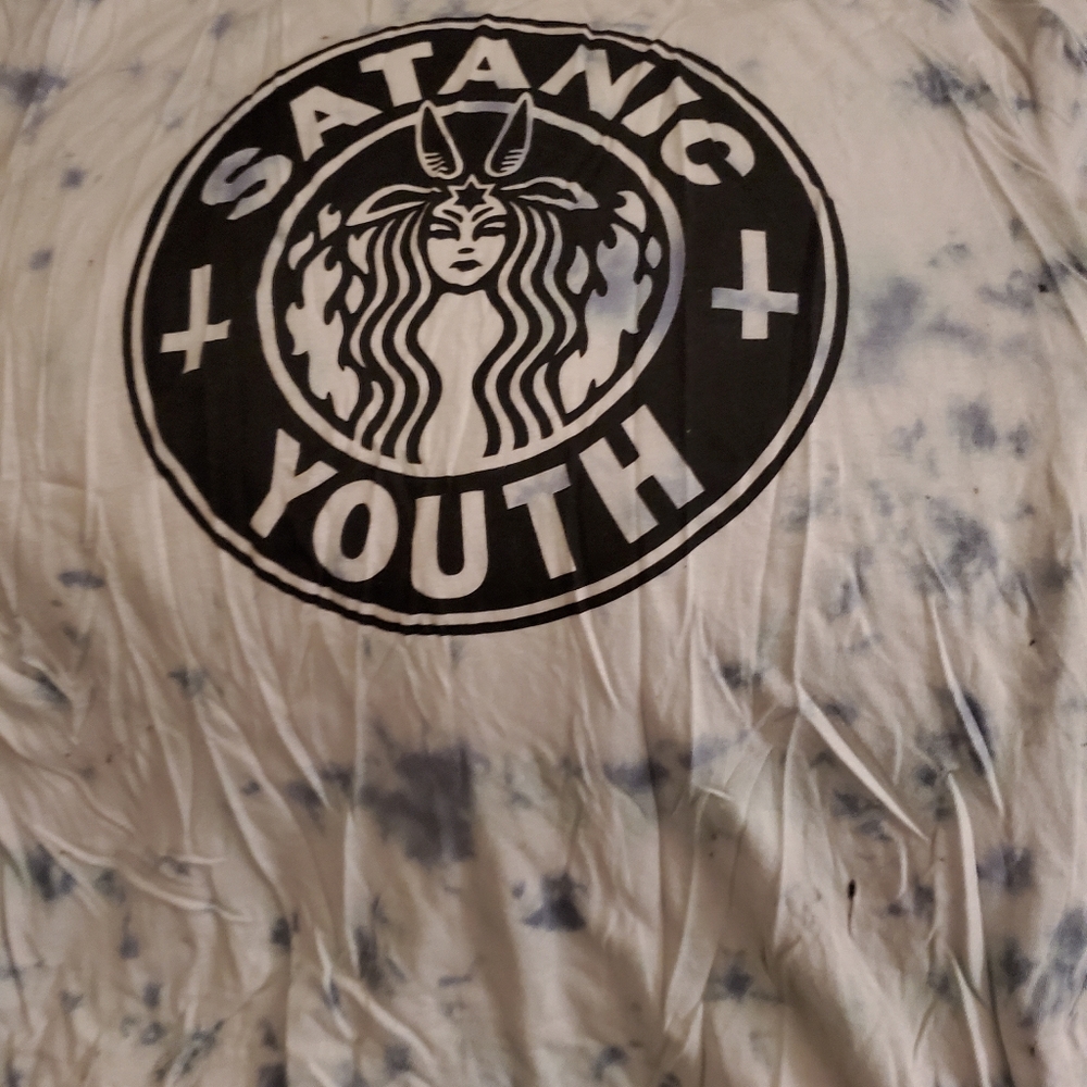 Satanic Youth Tie Dye Tee